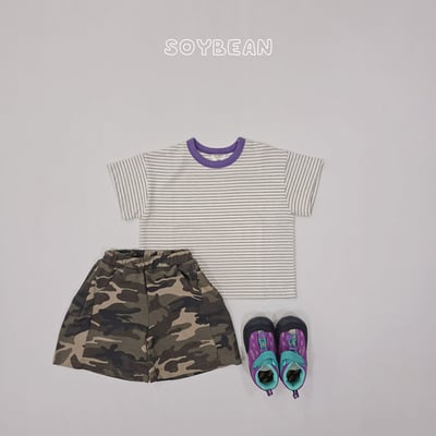 撞色條紋上衣10