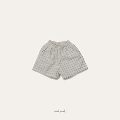 直紋口袋鬆緊褲(3color)14