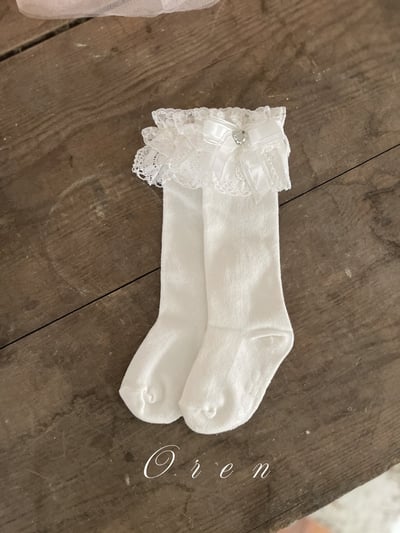 閃鑽蕾絲襪7