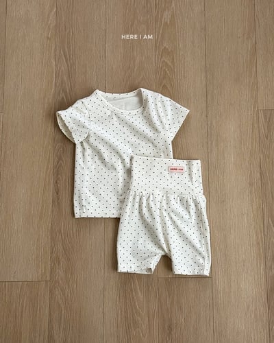 點點上衣+褲套裝(baby/kids)4