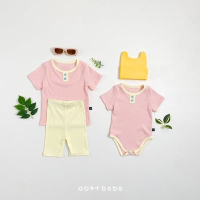 撞色滾邊包屁衣8