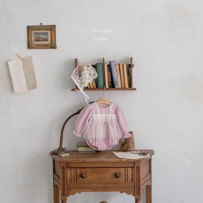 蕾絲精靈綁帶帽7