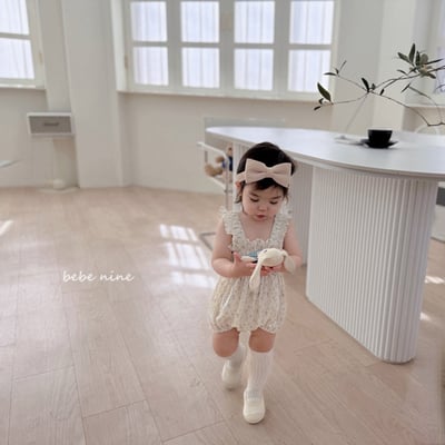 小碎花包屁衣*現貨12m6