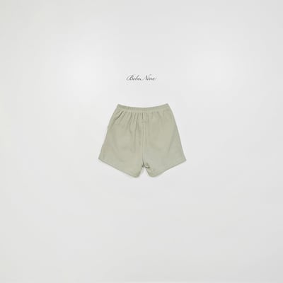 夏日口袋鬆緊短褲(3color)17