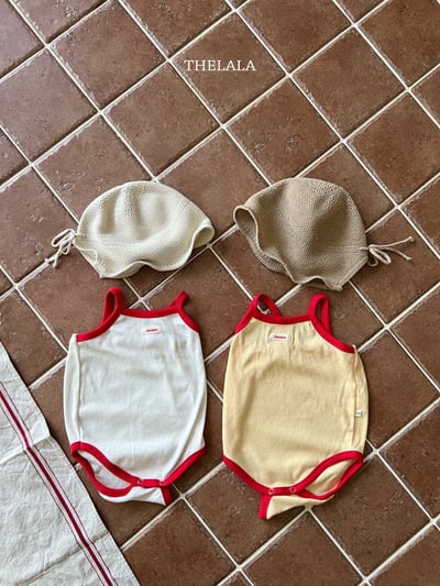 涼爽背心小刺繡包屁衣/上衣6