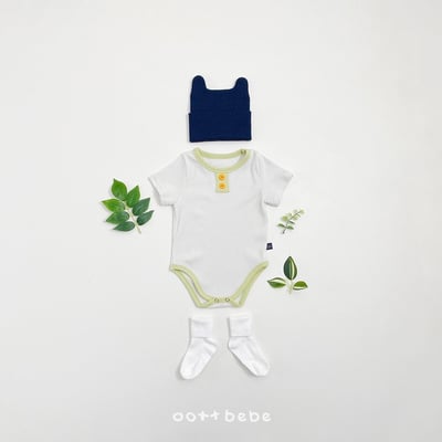 撞色滾邊包屁衣6