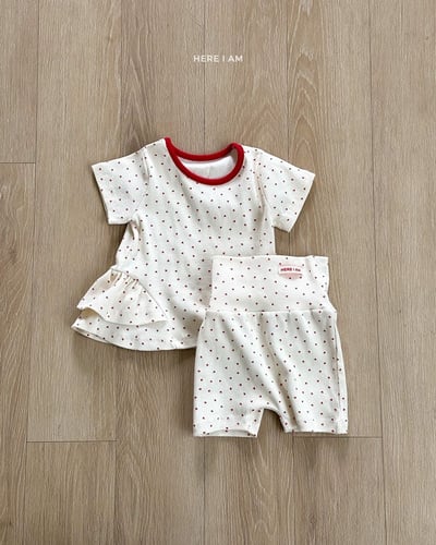 愛心裙擺+褲套裝(baby/kids)4