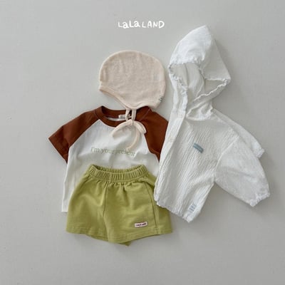 布標口袋鬆緊褲(4color/baby)10