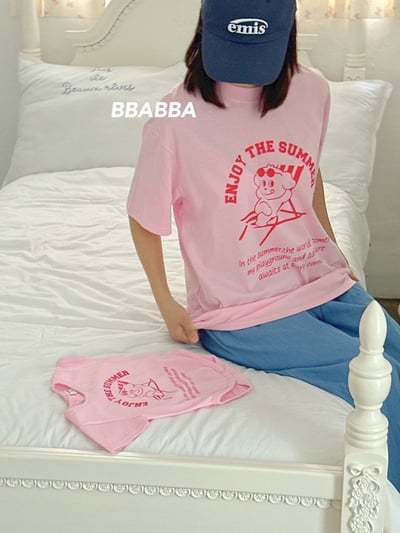 夏日時光親子裝1