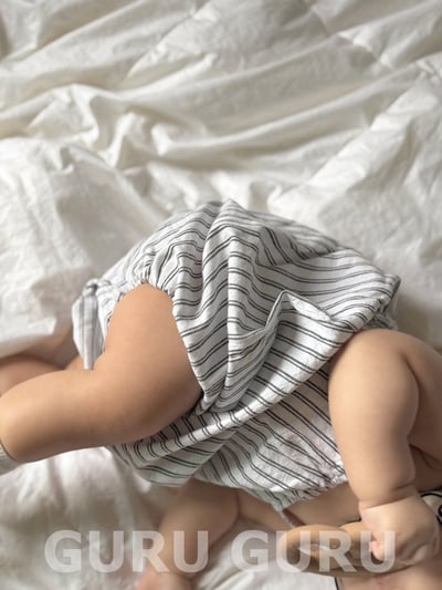 涼爽直紋包屁衣(2color)9