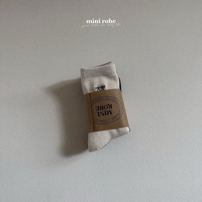 刺繡愛心襪(4入/組)8