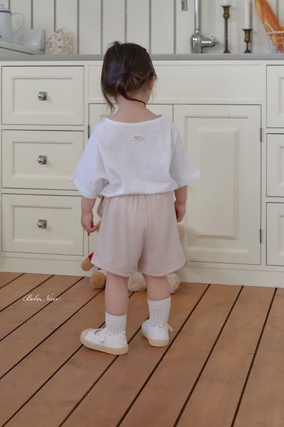 夏日口袋鬆緊短褲(3color)5