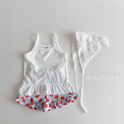 細肩壓紋裙擺上衣9