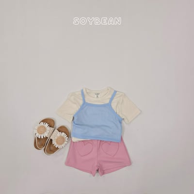 刺繡愛心鬆緊褲5