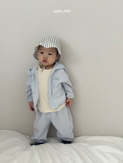 紋理鬆緊縮口褲(2color/baby)4