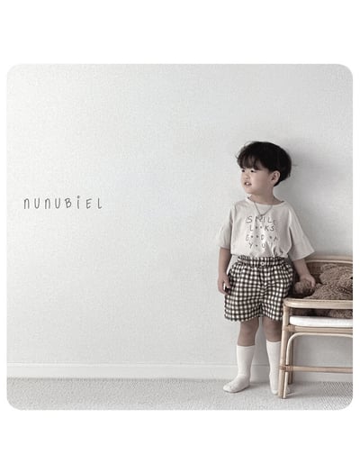 文字微笑上衣(baby/kids)6