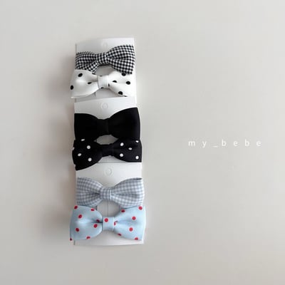 ribbon髮夾2入/組(3color)12