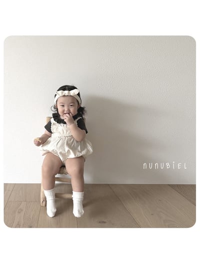 荷葉領上衣(baby/kids)1