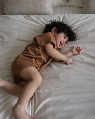 彩繪早餐連身衣(2color)7