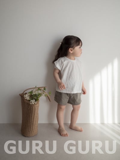 雙面穿澎袖上衣(2color)10