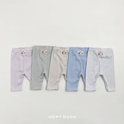 條紋打底5分褲1