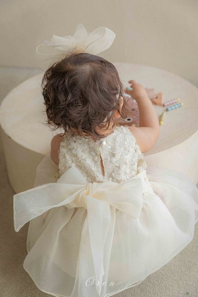 閃耀玫瑰ribbon包屁紗裙/洋裝10