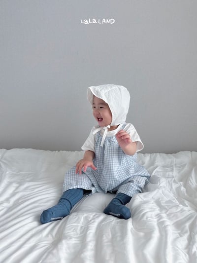 格紋細肩連身衣(2color)14