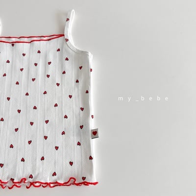 木耳捲邊壓紋背心套裝3