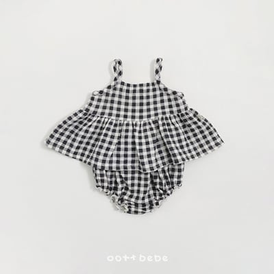 透氣涼爽傘襬背心+木耳捲邊麵包褲set(baby)13