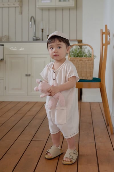 中性款！口袋連身衣(2color)5