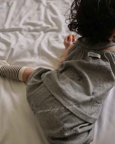 彩繪小馬傘擺背心/麵包褲/圍兜(2color)4