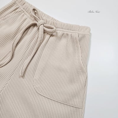 夏日口袋鬆緊短褲(3color)18