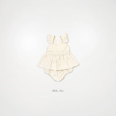 涼爽！飛袖捲邊套裝(3color)14