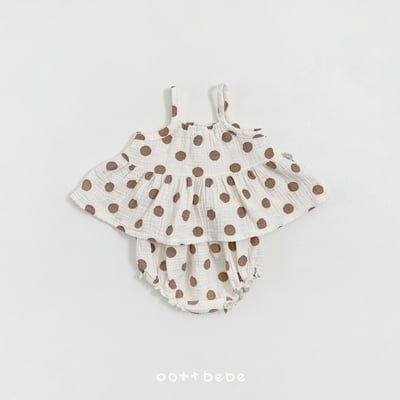 透氣涼爽傘襬背心+木耳捲邊麵包褲set(baby)12