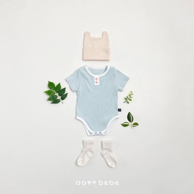 撞色滾邊包屁衣5