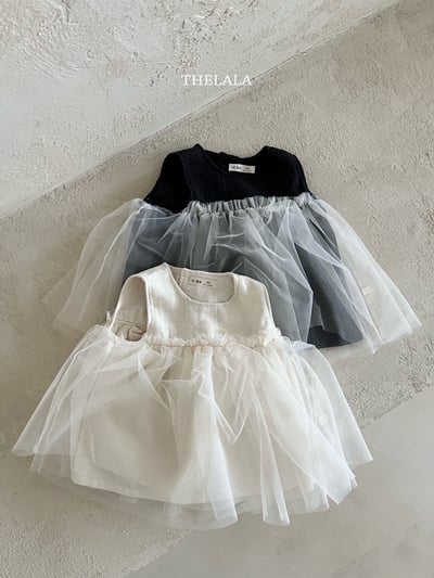 拼接紗裙背心包屁裙/洋裝14