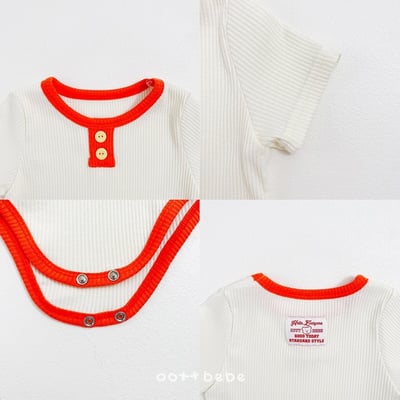 撞色滾邊包屁衣15