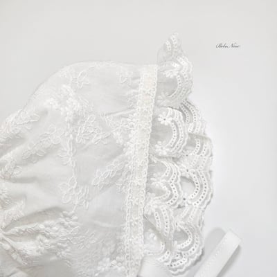 刺繡花花壓紋包屁衣18