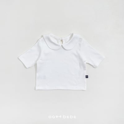 圓領6分袖上衣10