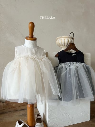 拼接紗裙背心包屁裙/洋裝12