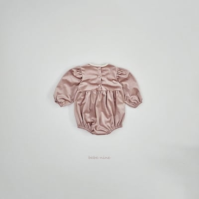 蕾絲雕花質感絨面包屁衣*現貨粉12m12