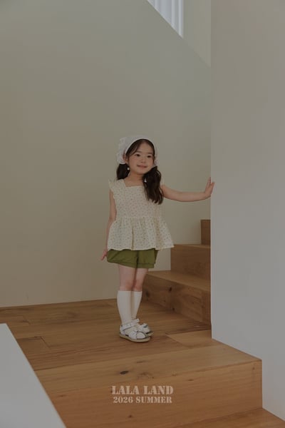 壓紋飛袖裙襬上衣(2color/kids)12