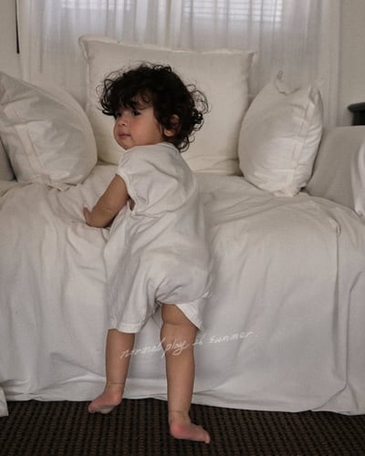 手繪數字連身衣(2color)7