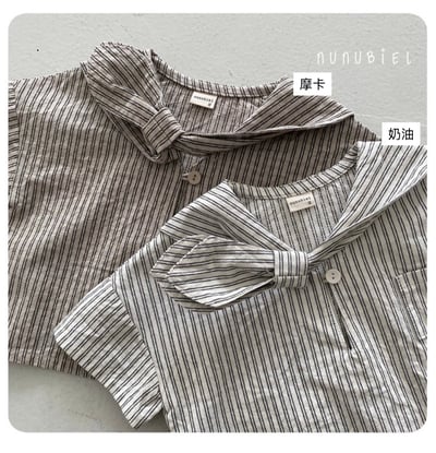 扭結領巾上衣(baby/kids)10