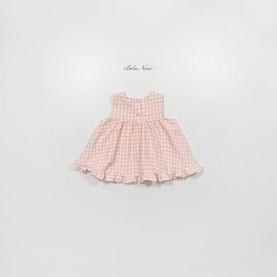 格紋傘擺捲邊上衣(3color)14