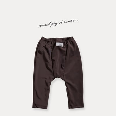 推推！寬褲檔包臀褲(2color)3