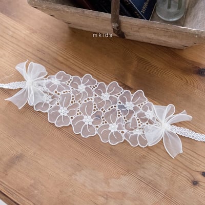 蕾絲髮帶14