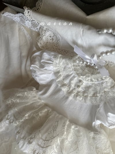 玫瑰蕾絲包屁澎裙*現貨2