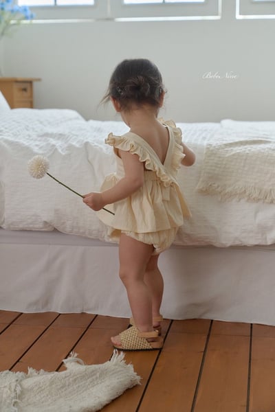 涼爽！飛袖捲邊套裝(3color)6