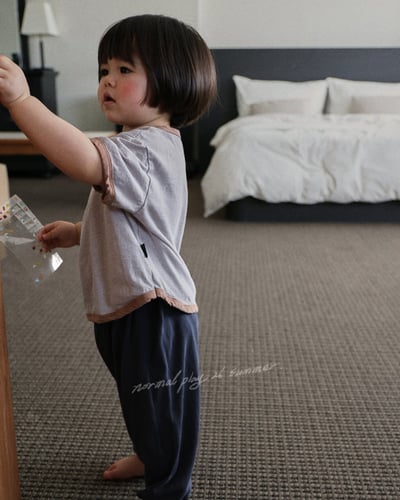 寬褲襠縮口褲(3color)14